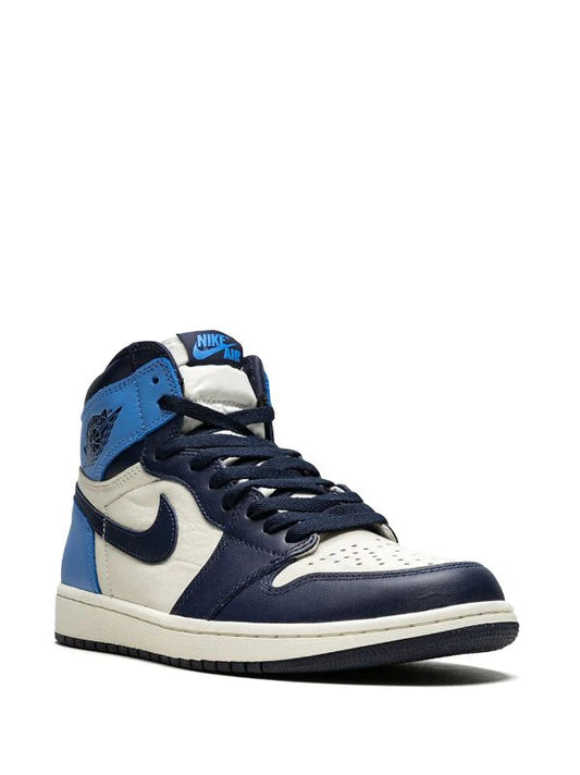 AIR JORDAN 1 RETRO HIGH OG "OBSIDIAN/UNIVERSITY BLUE"